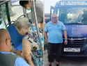 Водитель астраханского автобуса спас пенсионерку с инсультом