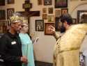 В астраханской колонии прошло венчание