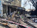 Пожар на «Больших Исадах» Астрахани потушили спустя 16,5 часов
