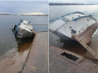 Под Астраханью затонуло судно