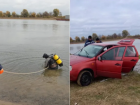 В Астраханской области водитель пошёл ко дну вместе с автомобилем