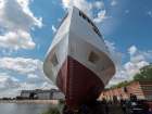 В Астрахани лайнер «Петр Великий» пообещали закончить в 2023 году