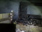 На севере Астраханской области погиб человек и сгорел дом