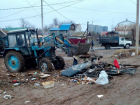 Астраханские коммунальные службы за новогодние праздники вывезли 300 кубометров мусора