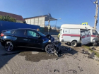 В Астрахани машина скорой помощи попала в ДТП: пострадали двое