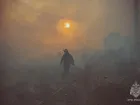 Под Астраханью загорелся локомотив, огонь уничтожил все вокруг 