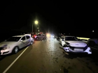 В Астрахани в серьезном ДТП пострадали люди от удара трех автомобилей 