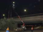 На астраханском Новом мосту заменили все старые лампочки