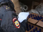 Астраханские полицейские конфисковали свыше 230 литров контрафактного алкоголя