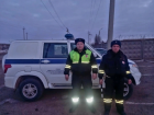 Астраханские госавтоинспекторы спасли замерзавшего в сломанном автомобиле волгоградца