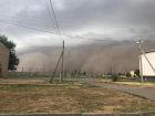 На Астраханскую область снова надвигается пыльная буря