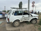 Под Астраханью в столкновении машин пострадали пенсионер и двое детей