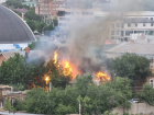 МЧС: пожар у цирка в Астрахани случился из-за поджога