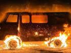 За один день в Астраханской области сгорели две машины и один мототранспорт