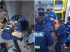 В Астрахани спасатели эвакуировали раненого ребенка из здания