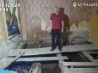 Шаткая жизнь: аварийный дом в Астрахани держится на молитвах жильцов