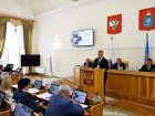 Астраханский губернатор выступил с отчетом в областной Думе