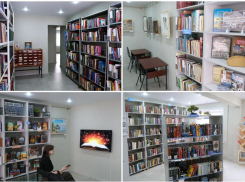 В Астрахани обновили и пополнили библиотеку на улице Савушкина