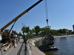 В Астрахани на Приволжский затон вернули копию «Орла»