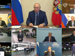 Президенту России доложили о ходе транспортной реформы в Астраханской области