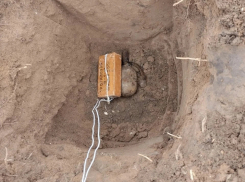 В Астраханской области нашли опасную гранату, она лежала в земле со времен войны