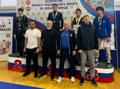 Трое астраханцев стали победителями первенства ЮФО по вольной борьбе