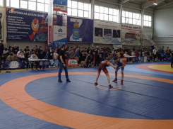 Десять комплектов наград разыграли на первенстве Астраханской области по вольной борьбе