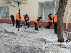 Астраханские коммунальщики готовятся к очередной порции снега и льда