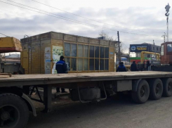 В Ленинском районе Астрахани приступили к масштабному сносу незаконных гаражей