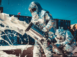 Бороться с пожарами Астраханской области помогают пожарные поезда