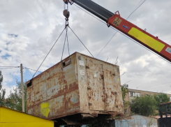 В Астрахани демонтируют гаражи по просьбам местных жителей