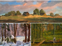 Астраханской галерее передали акварельные листы заслуженного художника России