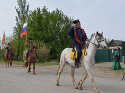 На севере Астраханской области начался казачий конный поход 