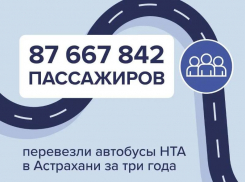 В Астрахани число пассажиров «Волгабасов» выросло с 10 до 43 миллионов человек