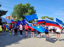 В Астрахани прошел «Триколорный забег» 