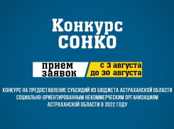 В Астраханской области объявили конкурс на предоставление субсидий некоммерческим организациям