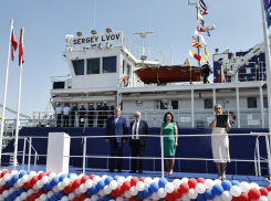 Построенный на астраханских верфях танкер назвали в честь краеведа Сергея Львова