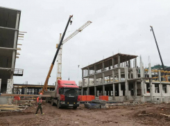 В Астрахани школу в микрорайоне Западный-2 построят на месяц раньше