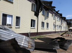 Пожар в многоквартирном доме под Астраханью оставил людей без крыши над головой