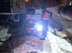 В Астрахани приступили к ремонту подземной тепловой сети в Советском районе