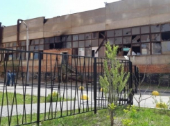  В Астрахани горел завод «Прогресс»