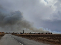 В Астраханской области горит птицефабрика «Владимировская»