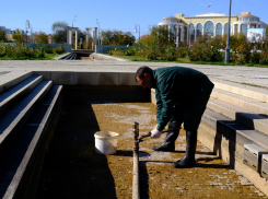 В Астрахани перестали работать все городские фонтаны