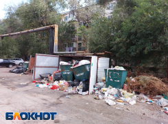 В Астрахани возле больницы, в которой спасали жизни, устроили  огромную свалку