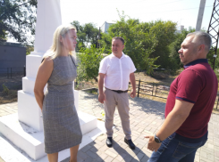 В Астрахани восстановили памятник воинам 11-й Красной Армии