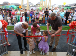 Под Астраханью открыли новый детский сад