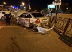 «Тройничок» в центре Астрахани попал на видео