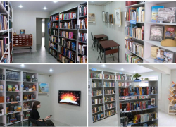 В Астрахани обновили и пополнили библиотеку на улице Савушкина