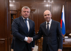 Игорь Бабушкин обсудил с Антоном Силуановым финансовые вопросы Астраханской области