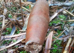 Росгвардейцы уничтожили еще один военный снаряд в Астраханской области